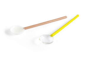 Glass Spoons Round