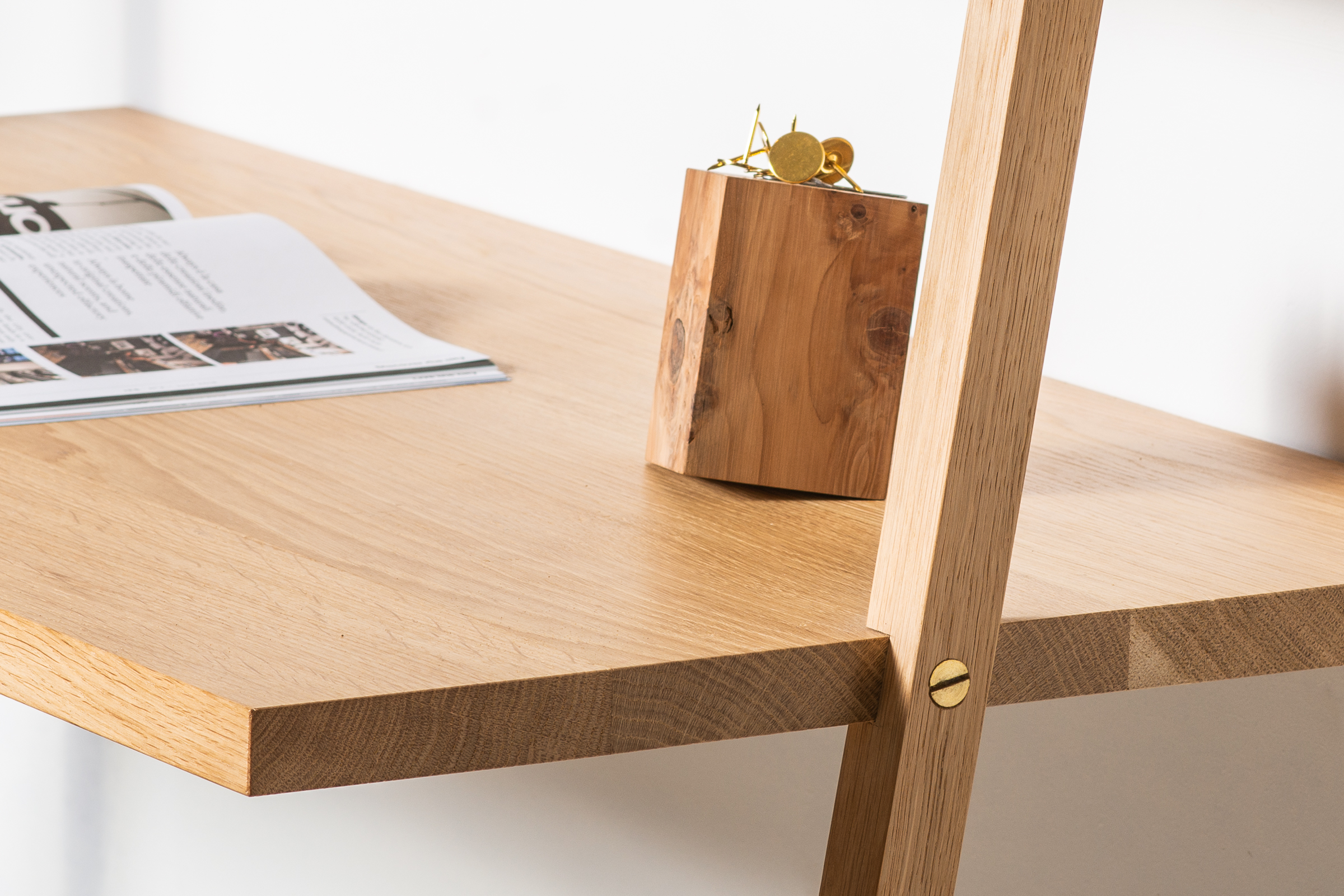 Vud desk bespoke