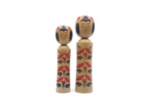 Couple of vintage Naruko kokeshi