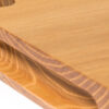 Sardinian cutting board handle detail