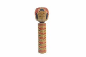 Vintage Kokeshi Yajirō di Okuyama Kuraji
