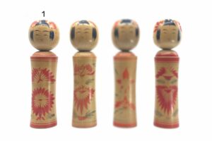 Vintage Naruko kokeshi - 24 cm