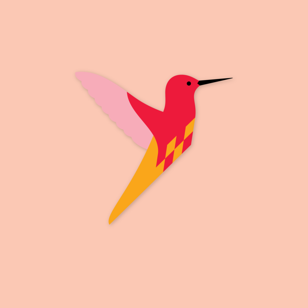 Colibrì (rosso)