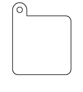 Tagliere Serie B 24×24
