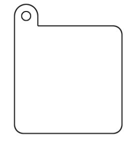 Tagliere Serie B 27×27