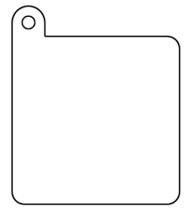 Tagliere Serie B 30×30