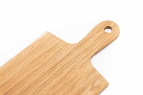 Vud Design Tagliere Serie A 50x21 Rovere Dettaglio Manico