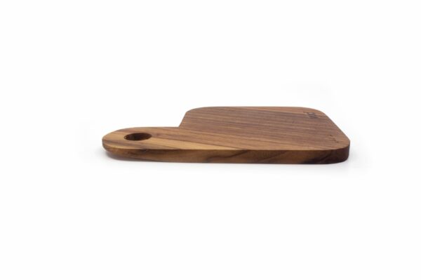 Tagliere Vud Serie B 13x13 noce dettaglio