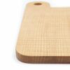Tagliere Vud Bottega Artigiana Serie B 21x21 acero dettaglio