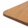Tagliere Vud Bottega Serie B 27x27 rovere dettaglio