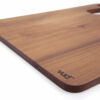 Vud Tagliere Serie H 40x30 noce dettaglio logo