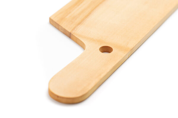 Vud Tagliere serieNA 65x15 acero dettaglio buco