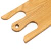 Tagliere Vud S 42x21 - rovere - dettaglio manico