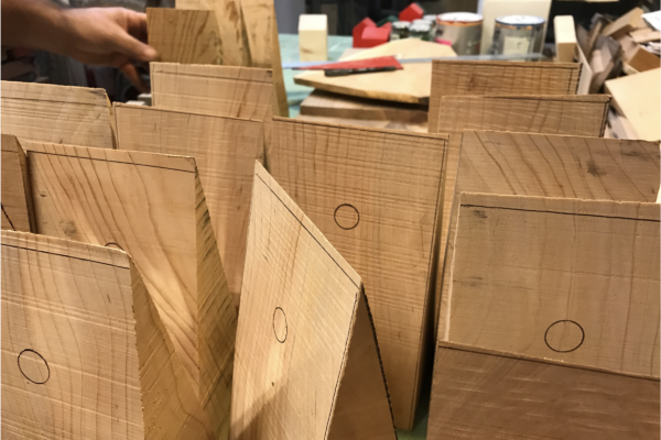 Vud-progetto cugno- making